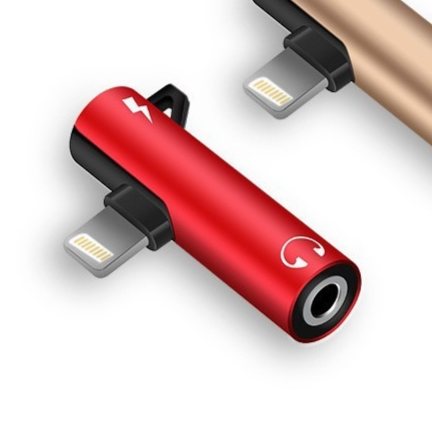 Adaptateur casque Apple 3,5 mm vers Lightning avec charge et convertisseur audio pour iPhone