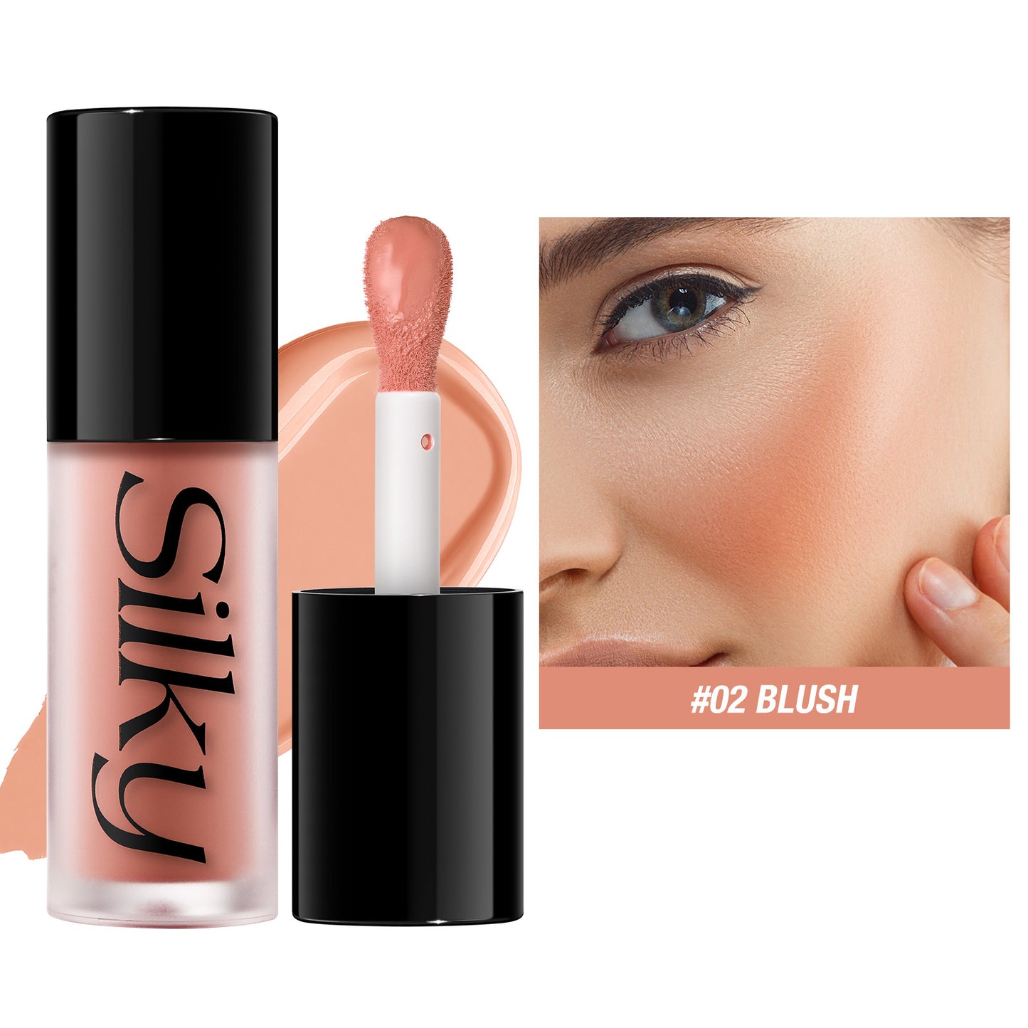 Blush liquide soyeux Langmanni