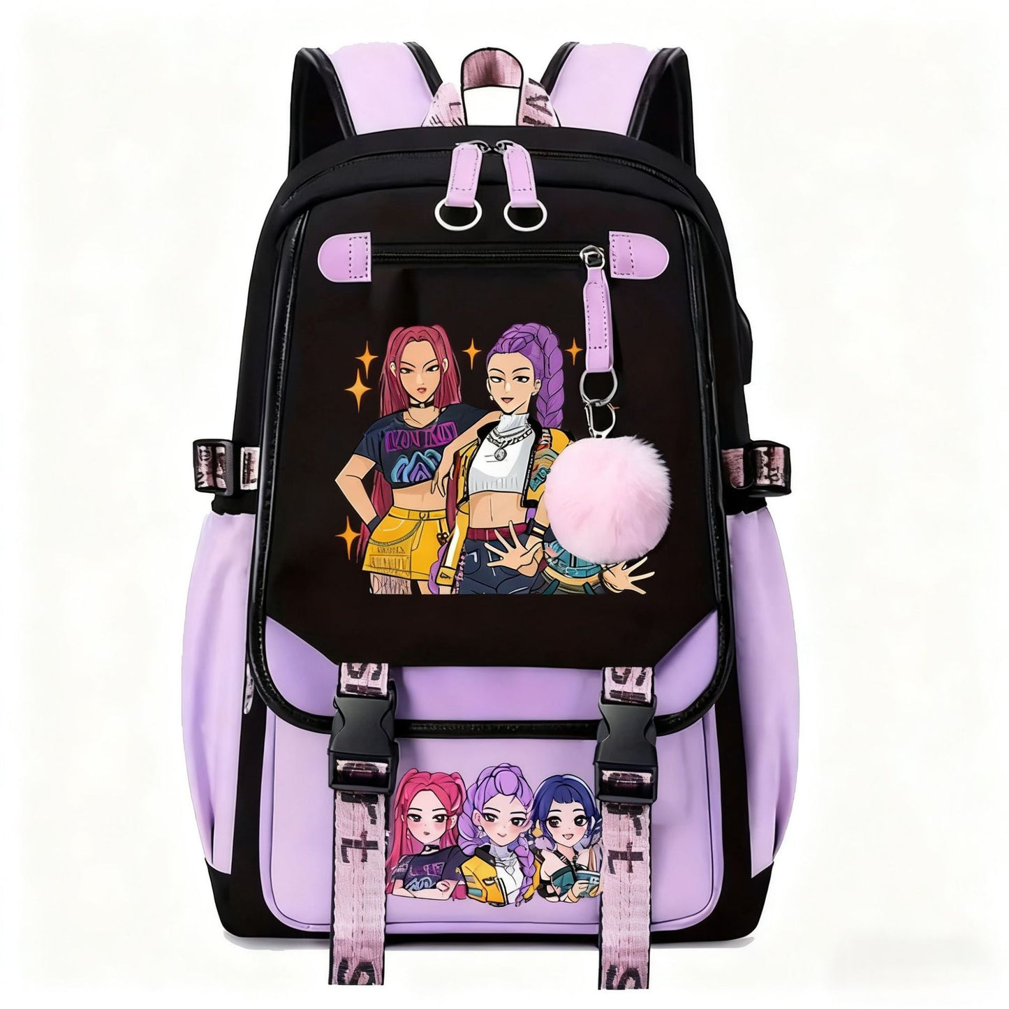 Sac à dos de dessin animé anime