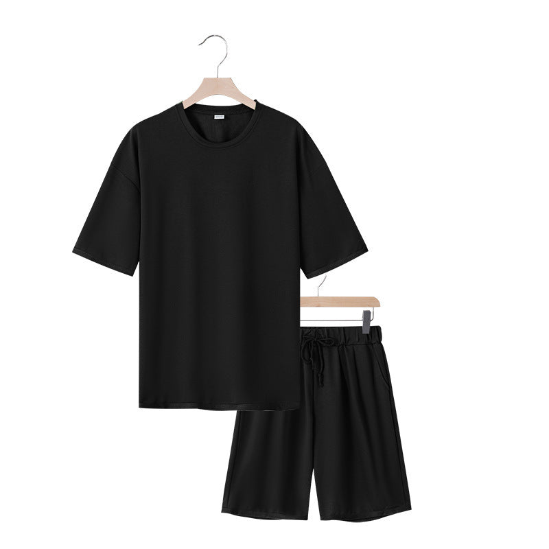 Ensemble de sport décontracté avec short et manches courtes