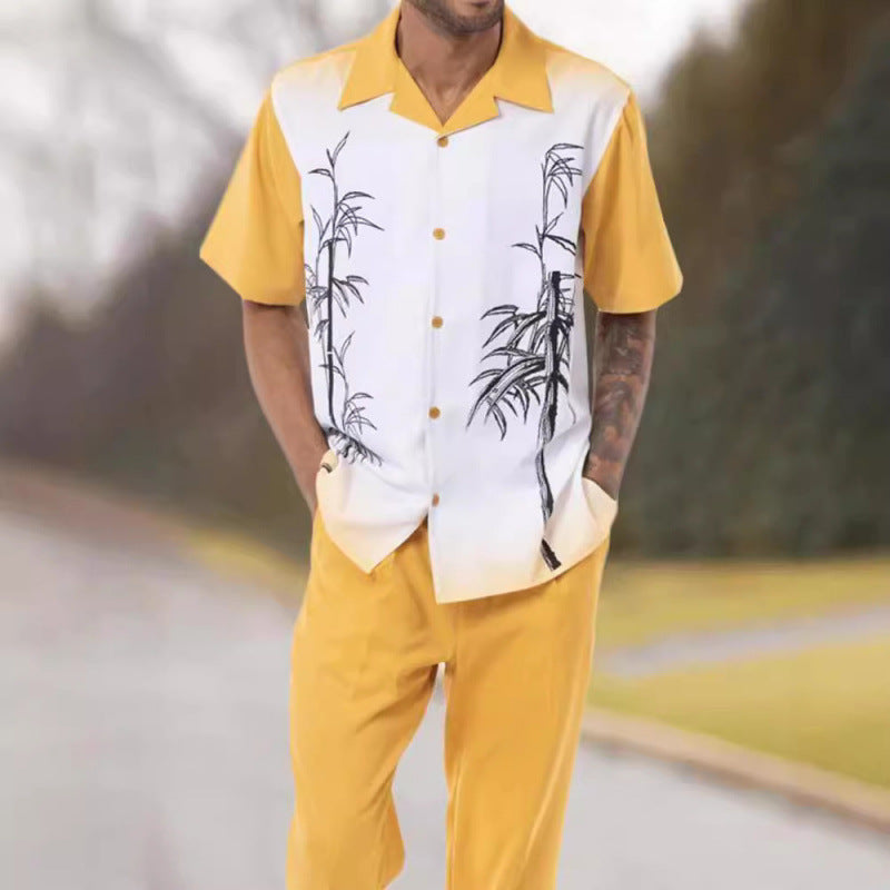 Ensemble de chemises décontractées style plage printemps-été