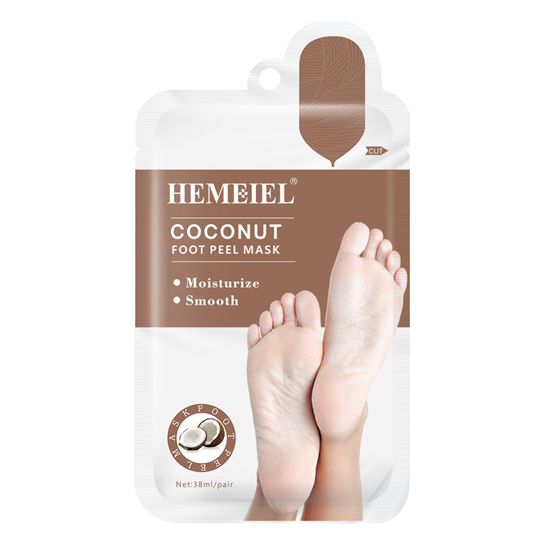 Masque exfoliant hydratant pour les pieds, éliminant les peaux mortes