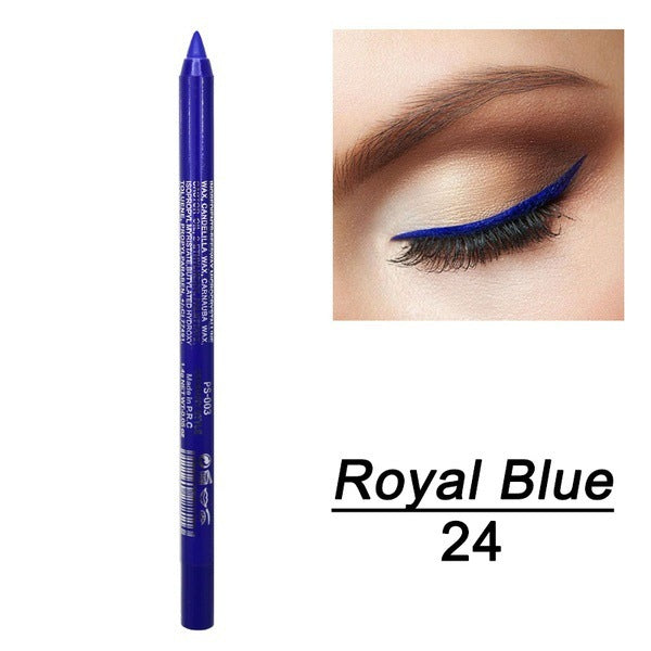 Eyeliner gel waterproof 14 couleurs avec finition nacrée