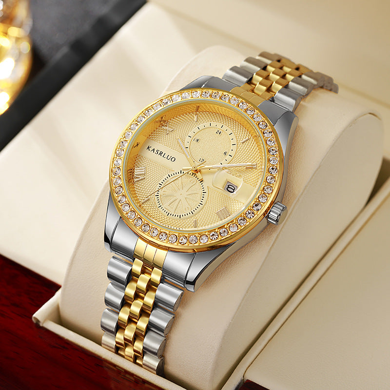 Montre Homme Quartz Acier Inoxydable Étanche