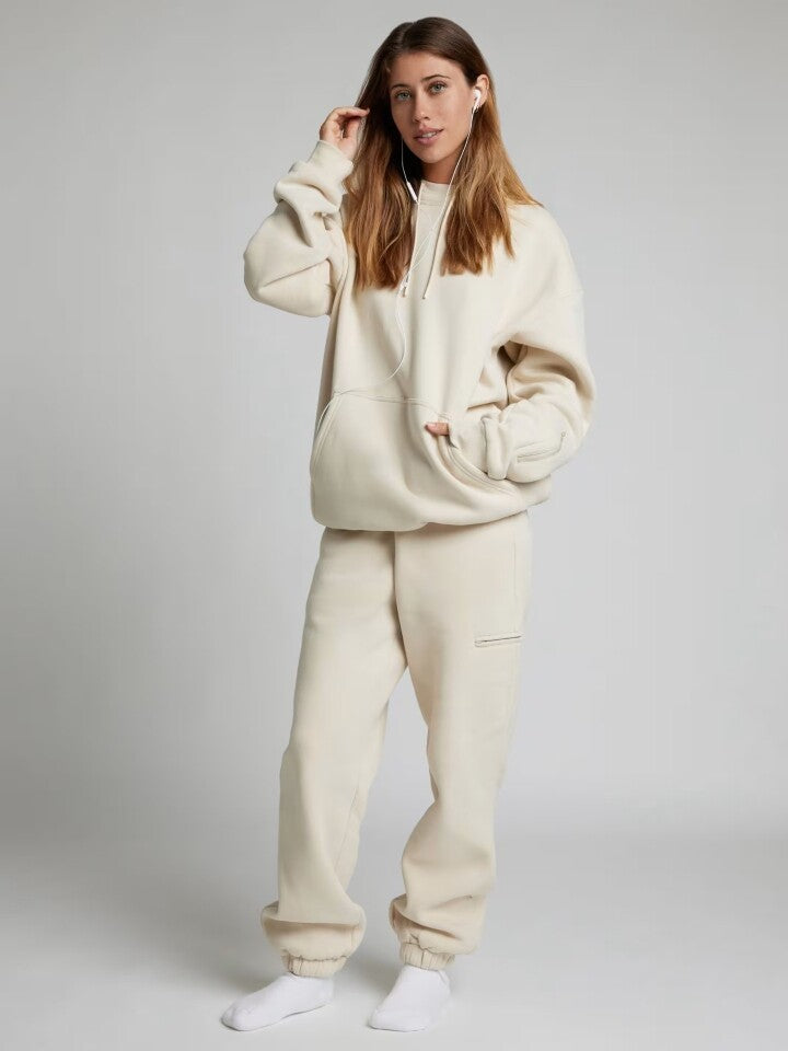 Sweat à capuche et pantalon avec masque pour les yeux