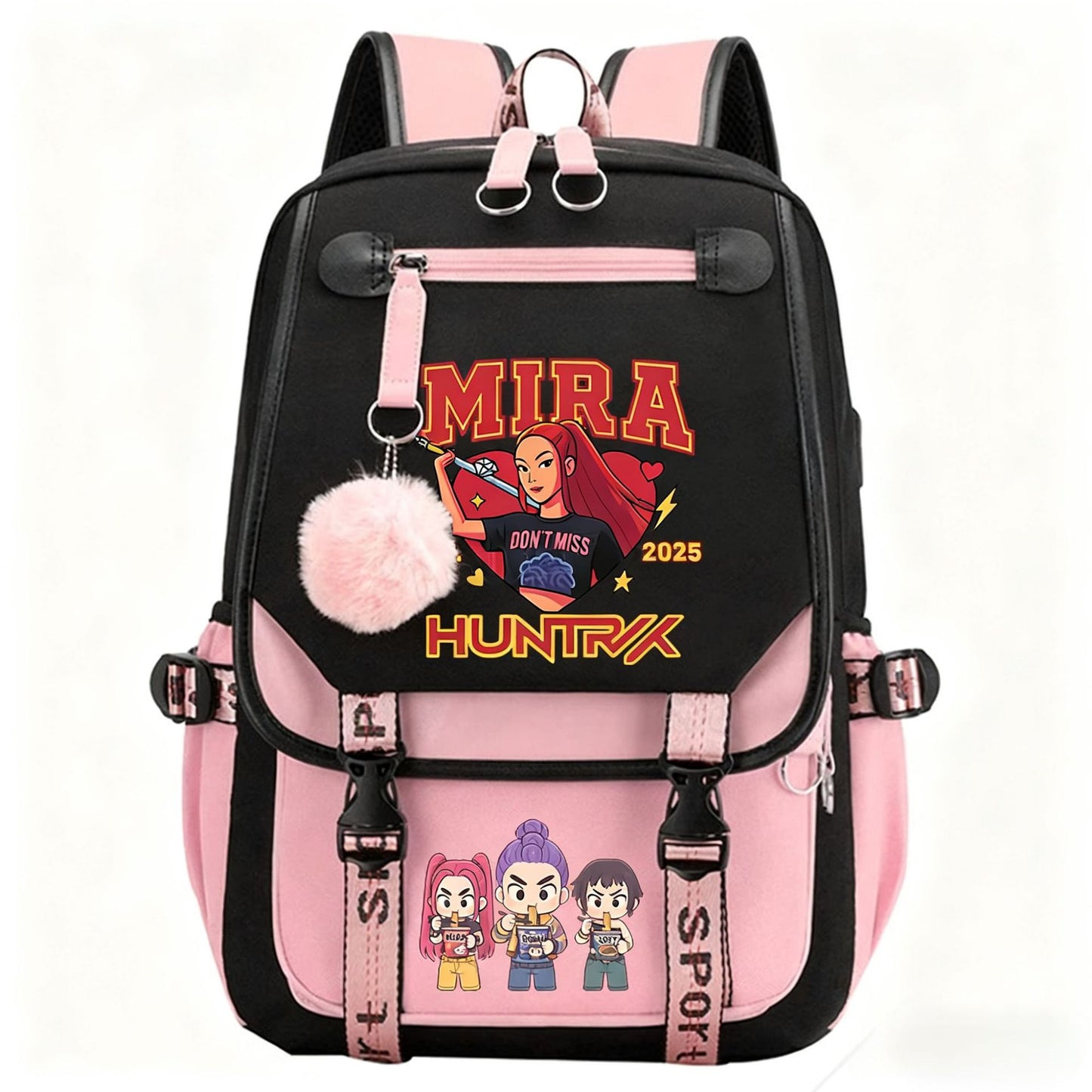 Sac à dos de dessin animé anime