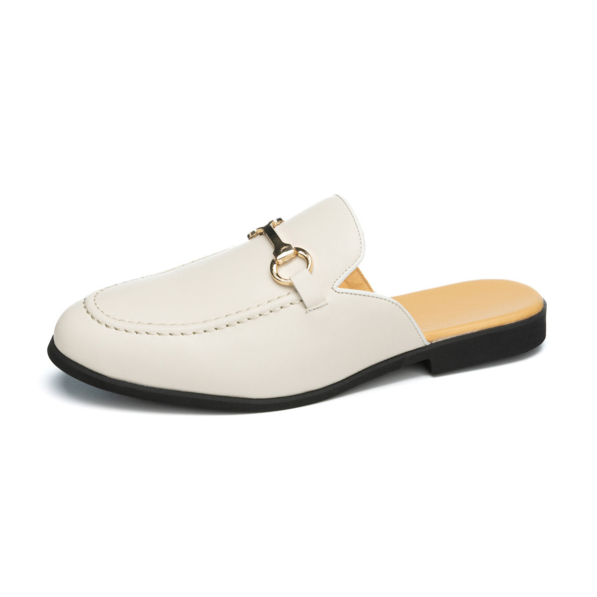 Chaussures pour hommes respirantes, à petit talon et arrivant à la cheville
