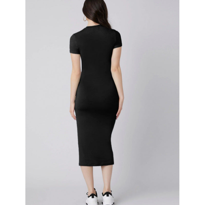 Robe moulante en tricot pour femmes