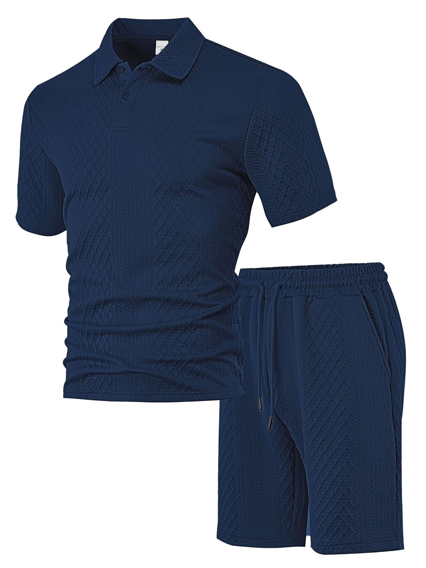 Polo d'été jacquard pour homme