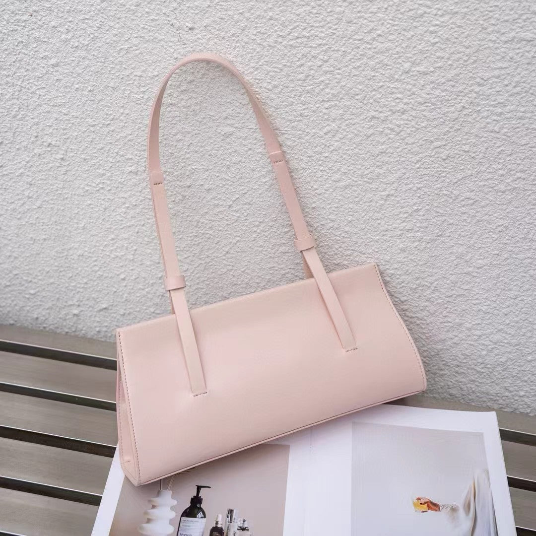Sac bandoulière en cuir véritable style français