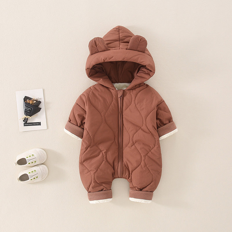 Combinaison d'hiver en coton pour bébé