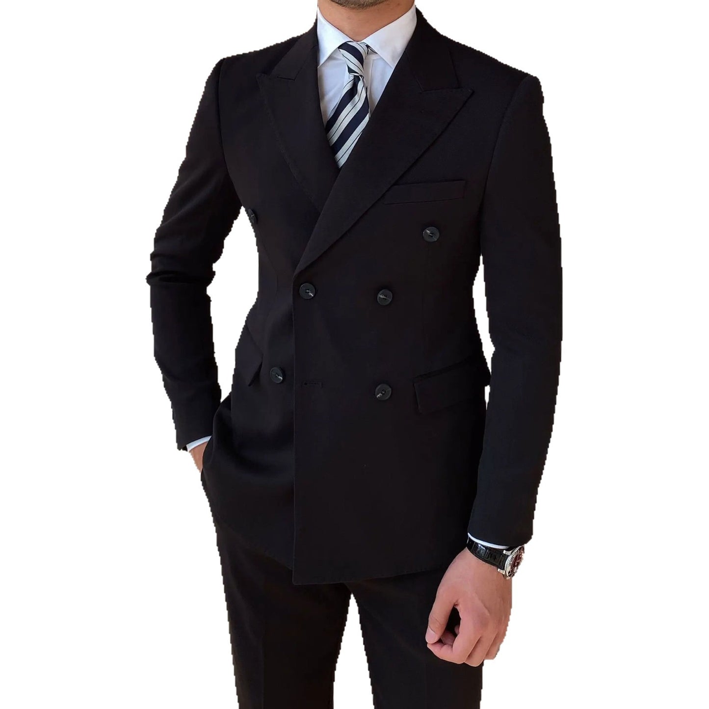 Costume classique pour hommes avec pantalon