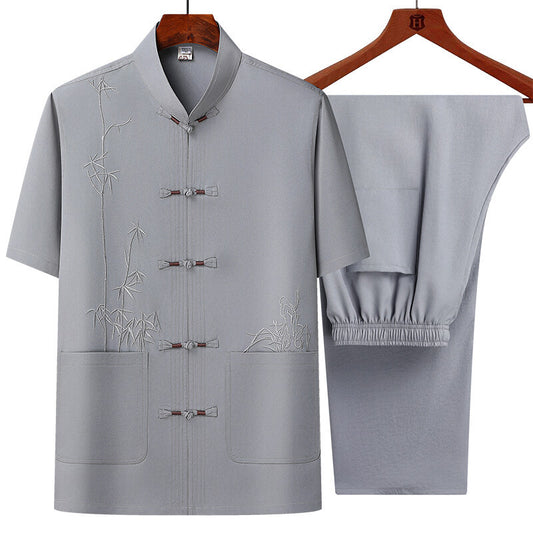 Habit Tang à broche de style chinois