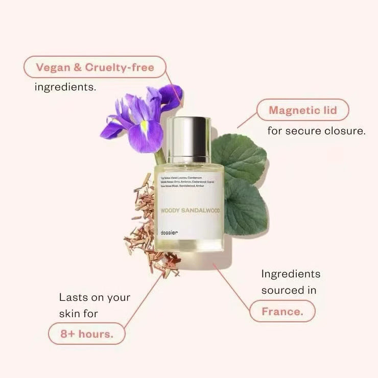 Parfum Ambre Safran et Vanille 50ml