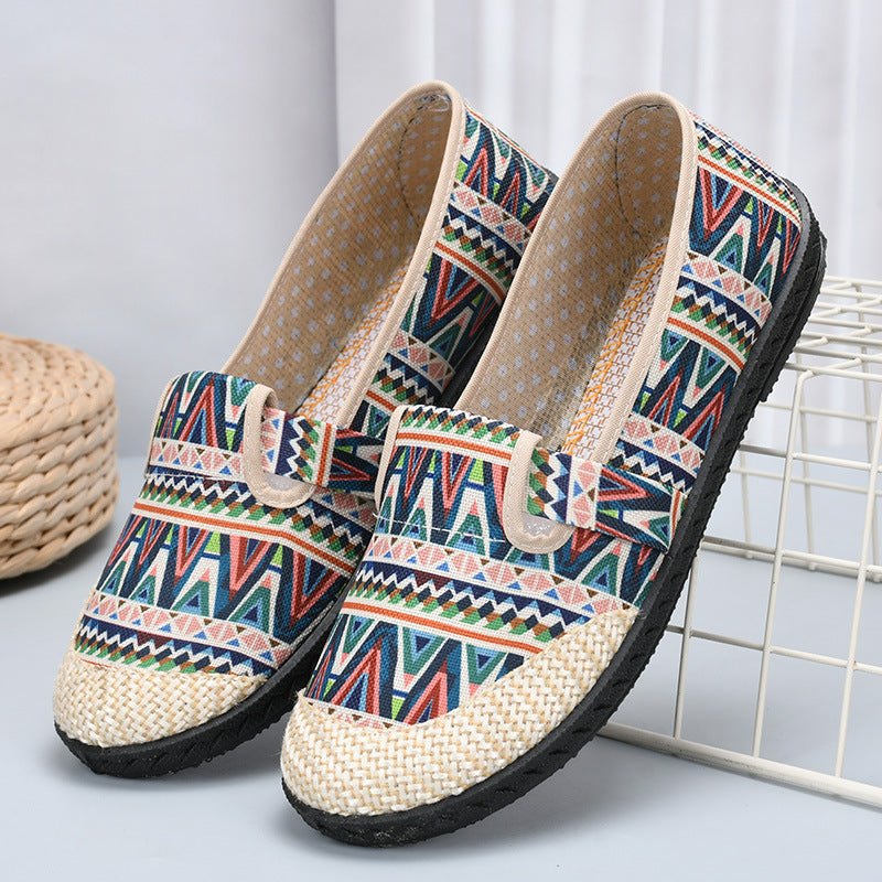 Chaussures simples brodées