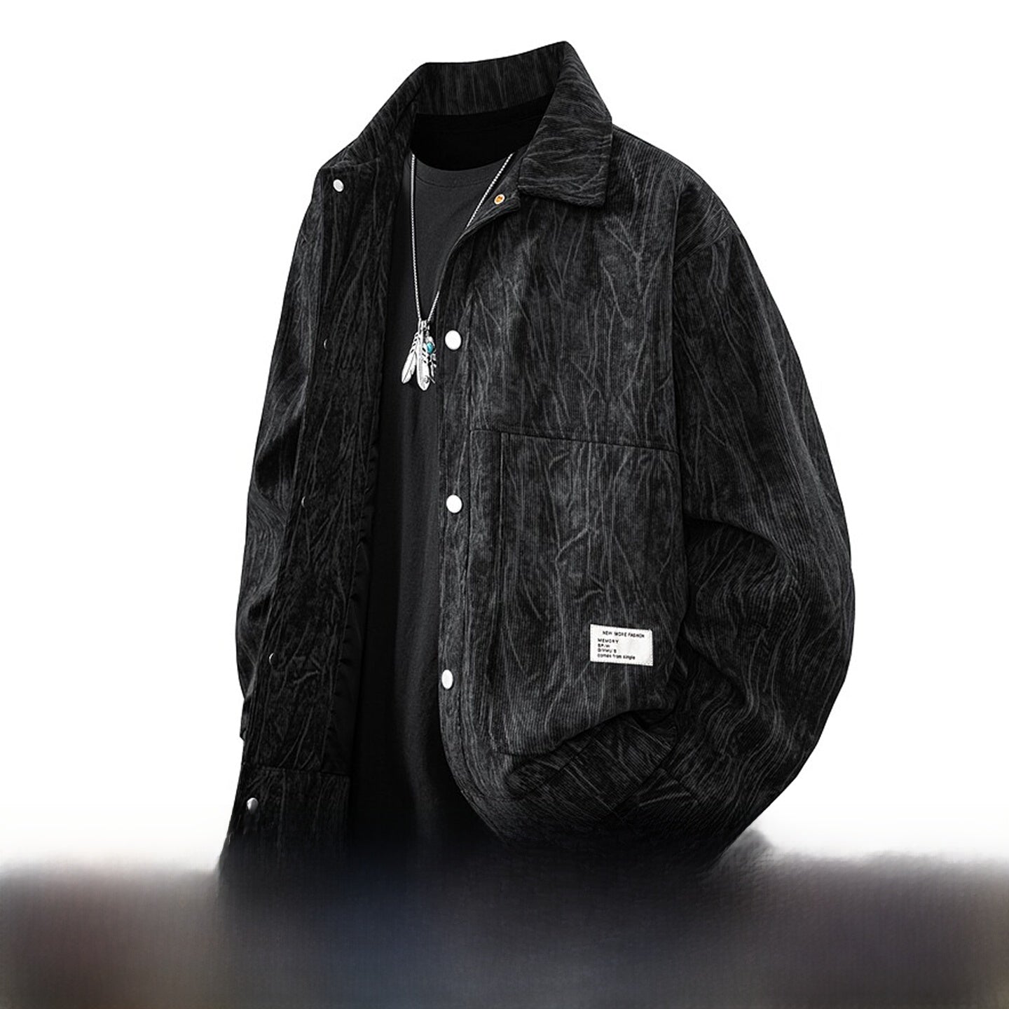 Veste vintage décontractée pour homme