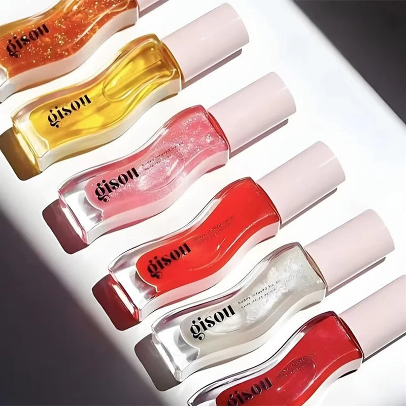 Huile de soin des lèvres au miel et gloss à lèvres