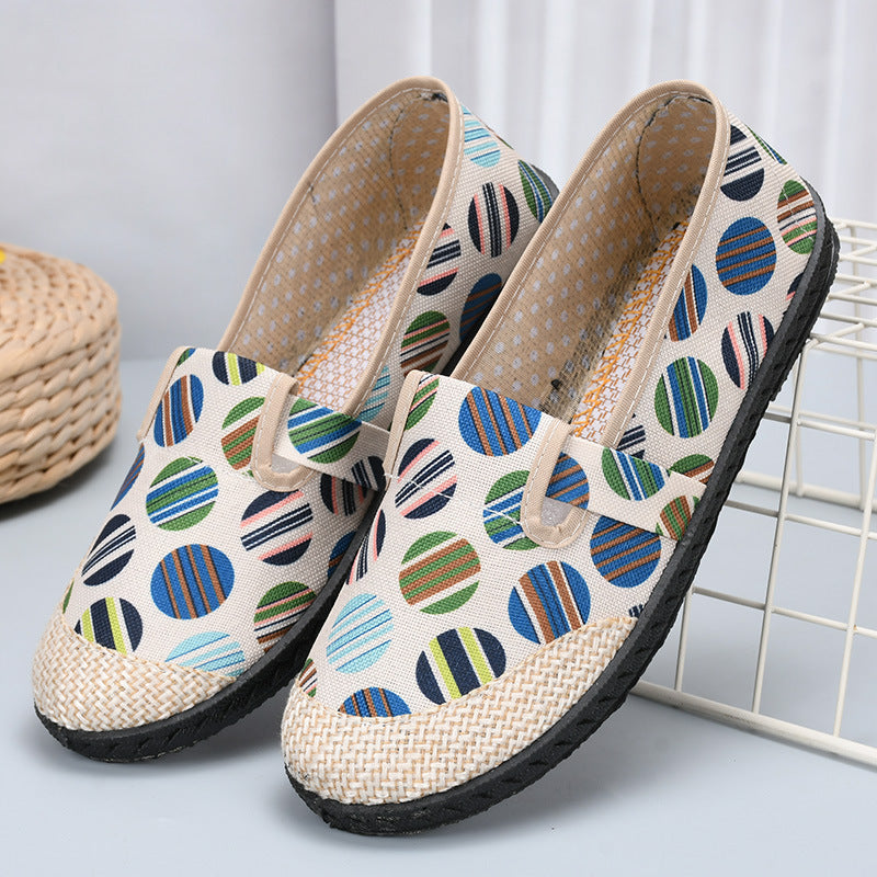 Chaussures simples brodées