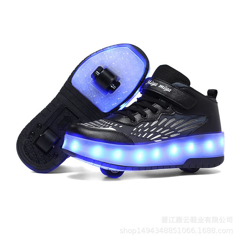 Patins à roulettes illuminés
