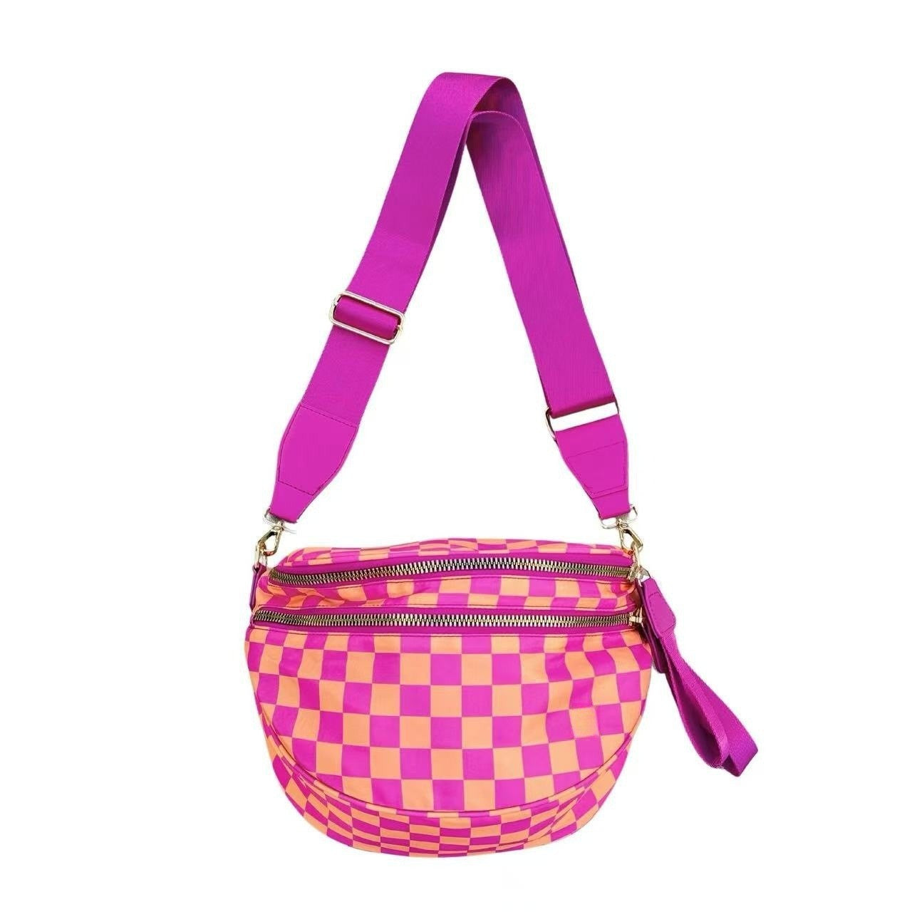 Sac bandoulière pour femme, sac à bandoulière léger en tissu Oxford