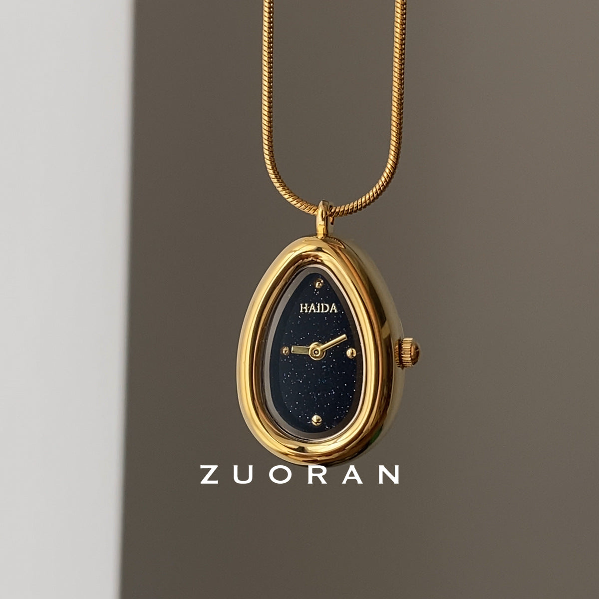Montre pour femme ZUORAN Design Goutte d'eau de lumière stellaire
