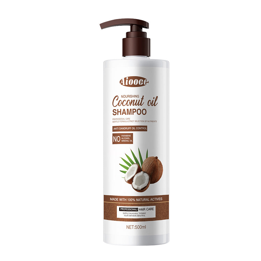 masque capillaire à l'huile de coco