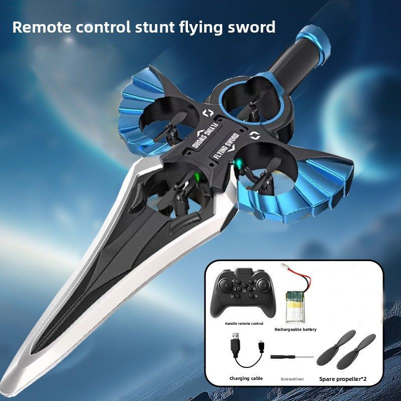 Jouet Épée Volante Télécommandée en Mousse avec Montre/Manette