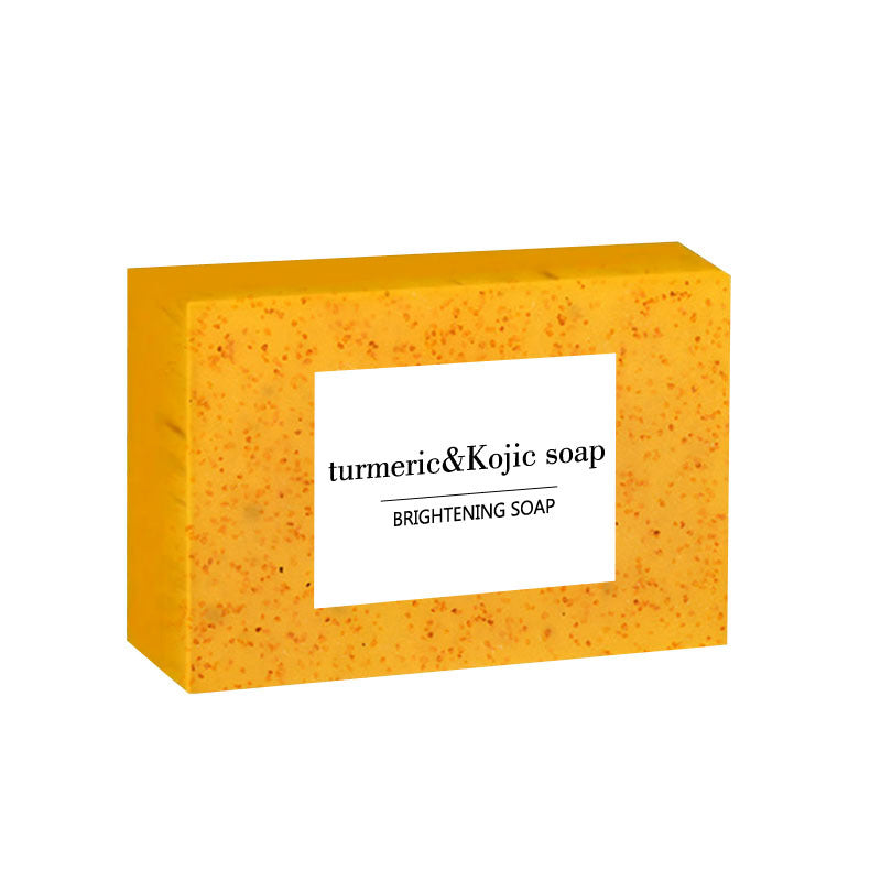 Savon au curcuma, granules de citron, savon à l'acide kojique