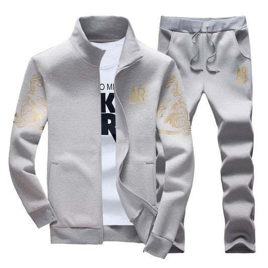 Ensemble Veste à Fermeture Éclair et Pantalon pour Hommes