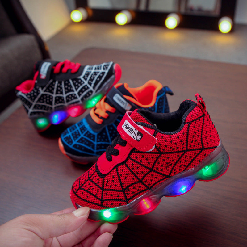 Chaussures de sport lumineuses pour enfants