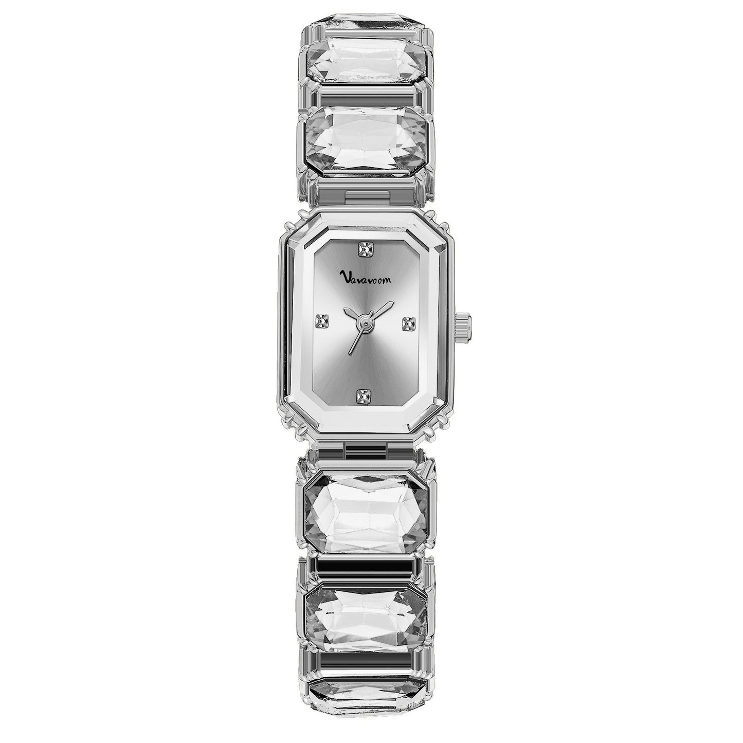 Montre pour femme en quartz à cadran carré