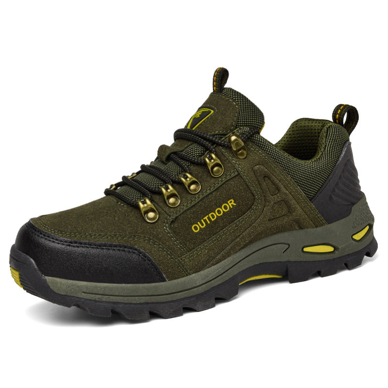 Chaussures de randonnée extérieures talon bas antidérapantes