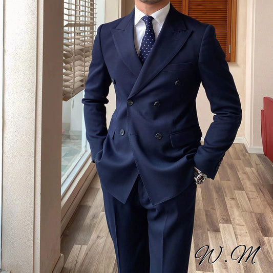 Costume classique pour hommes avec pantalon