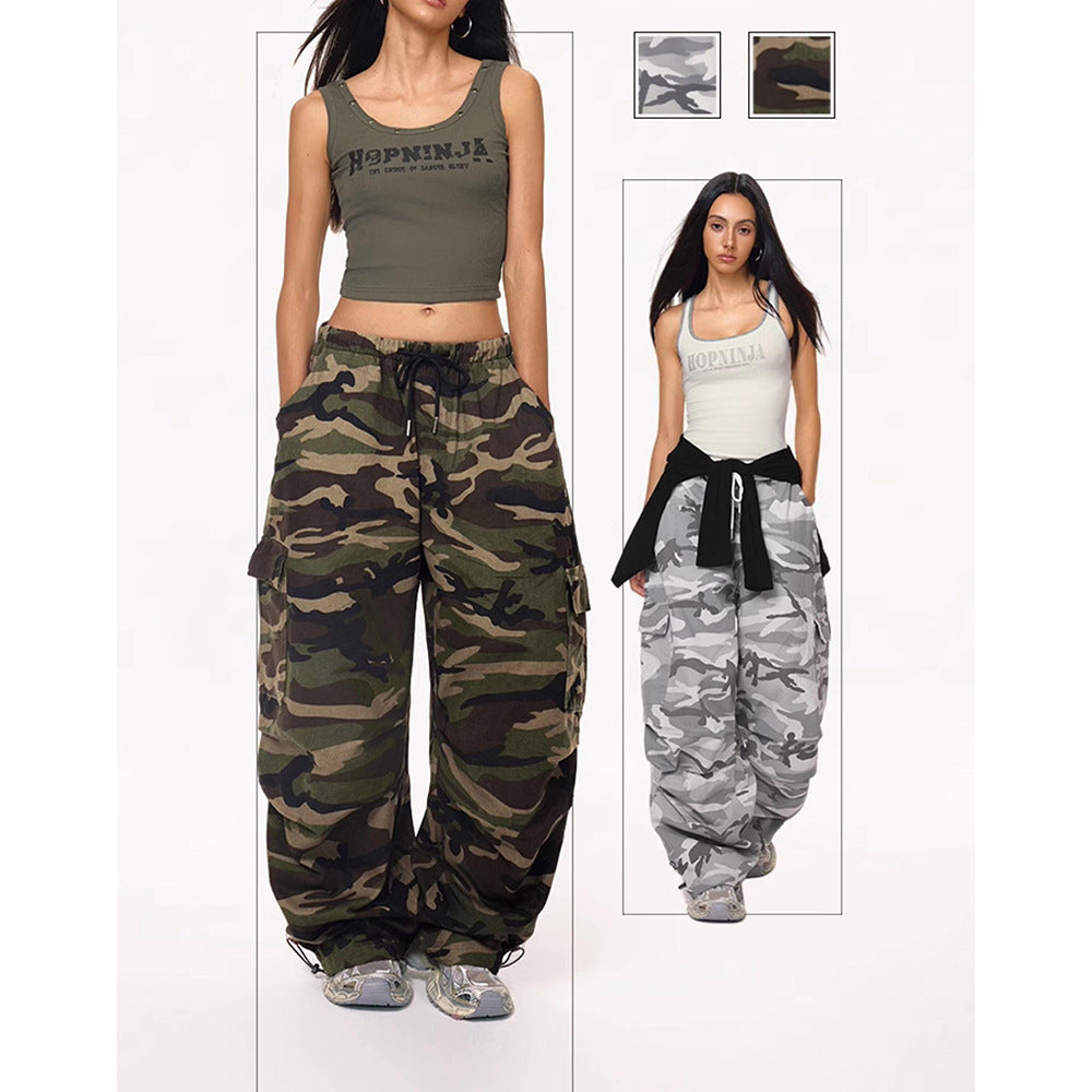 Pantalon décontracté de travail camouflage