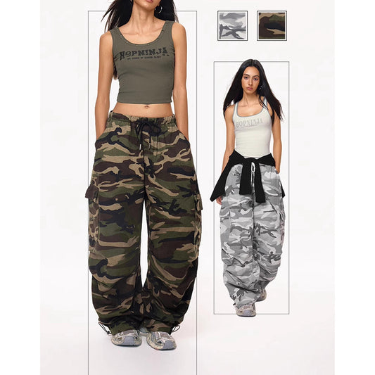Pantalon décontracté de travail camouflage