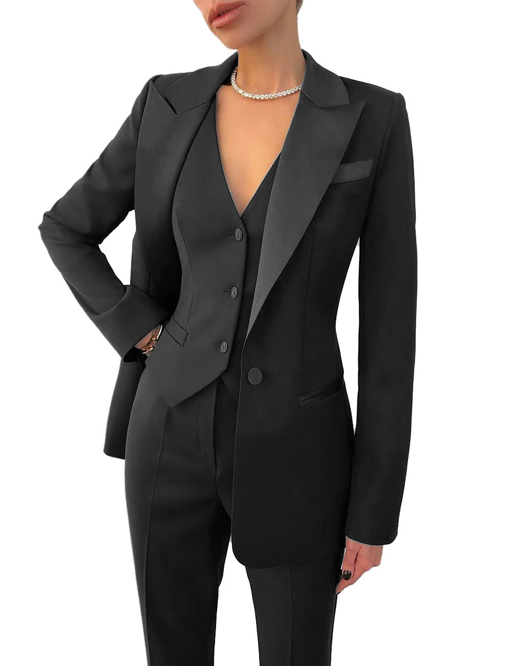 Costume trois pièces pour femmes