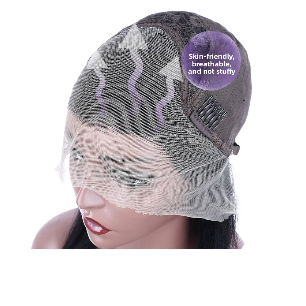 Perruque en cheveux humains