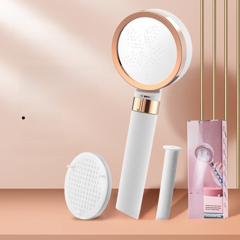 Pomme de douche filtrante parfumée pour soins de la peau et usage beauté