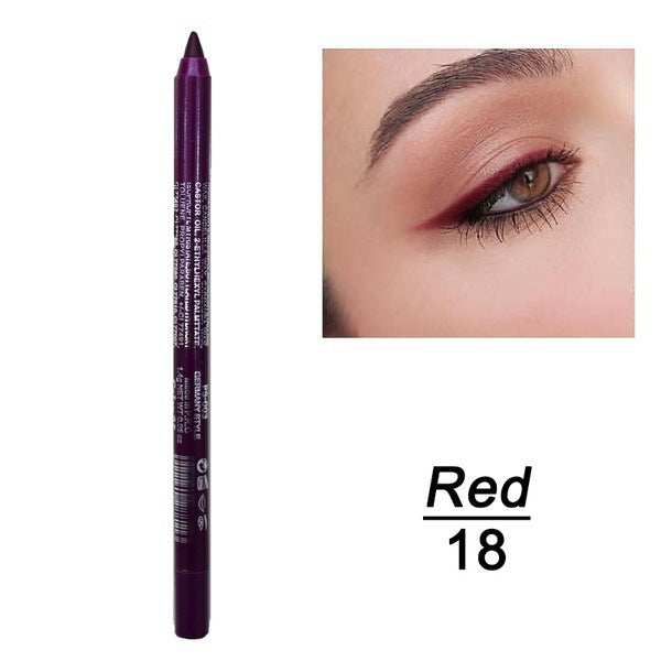 Eyeliner gel waterproof 14 couleurs avec finition nacrée
