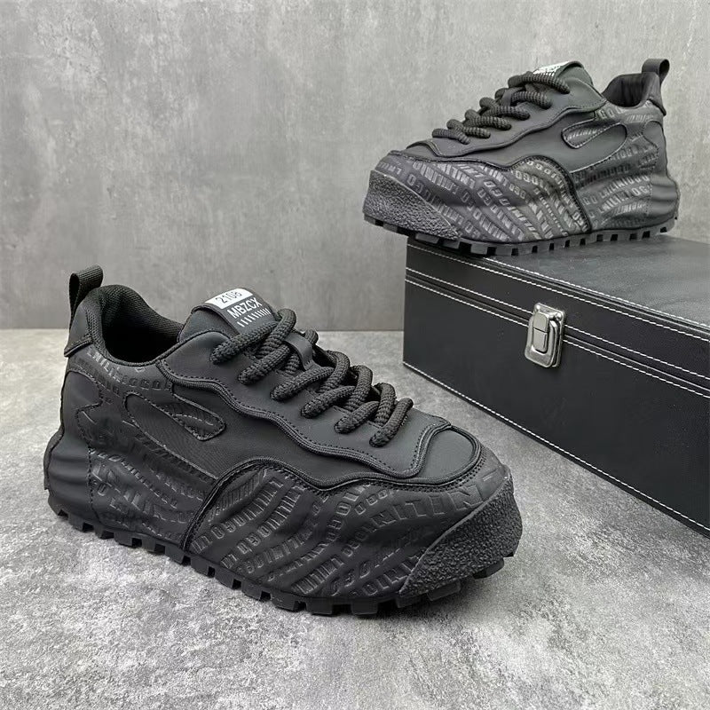 Chaussures décontractées pour hommes qui augmentent la taille de style papa