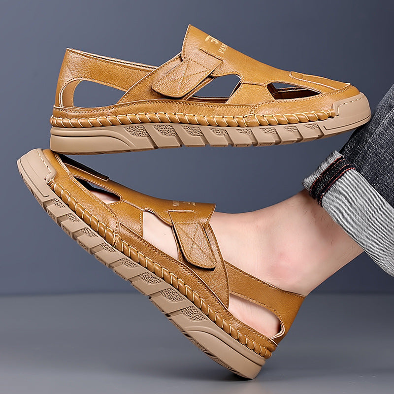 Chaussures en cuir pour hommes décontractées