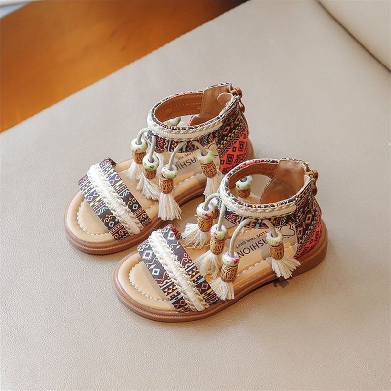 Sandales ethniques pour filles