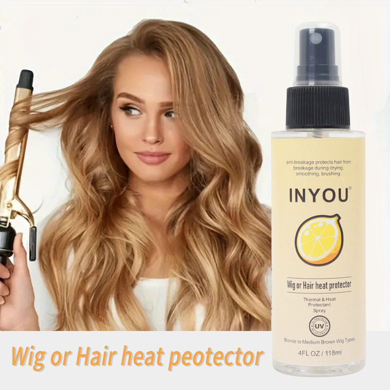 Spray de protection thermique pour perruque
