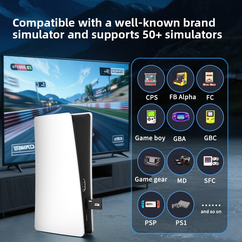 Console de jeu TV sans fil 4K avec mode portable