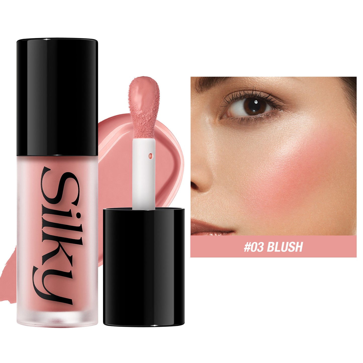 Blush liquide soyeux Langmanni