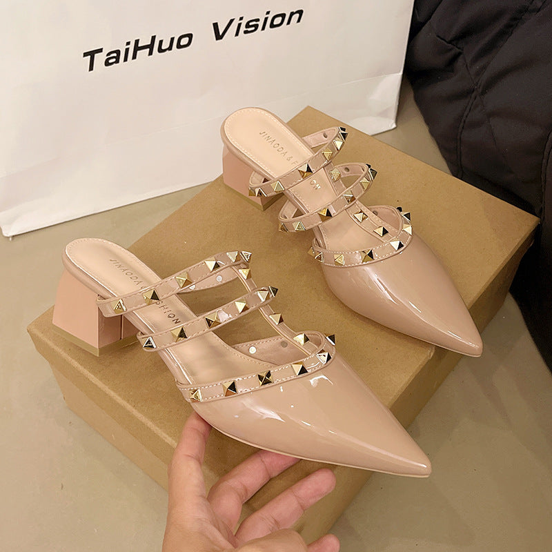 Chaussures :Sandales mi-longues a bride cheville