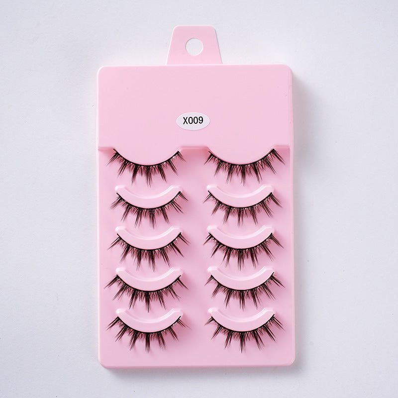 Faux cils 10 paires effet naturel