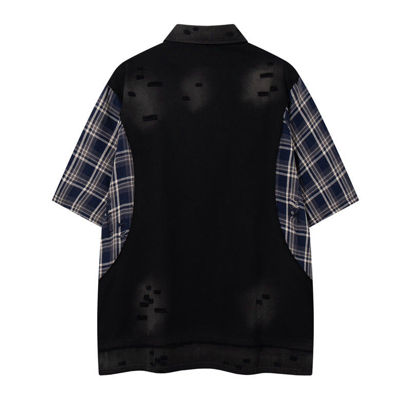 T-shirt en coton à manches courtes pour homme style streetwear