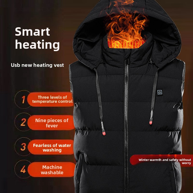 Gilet Chauffant Intelligent avec Contrôle de la Température