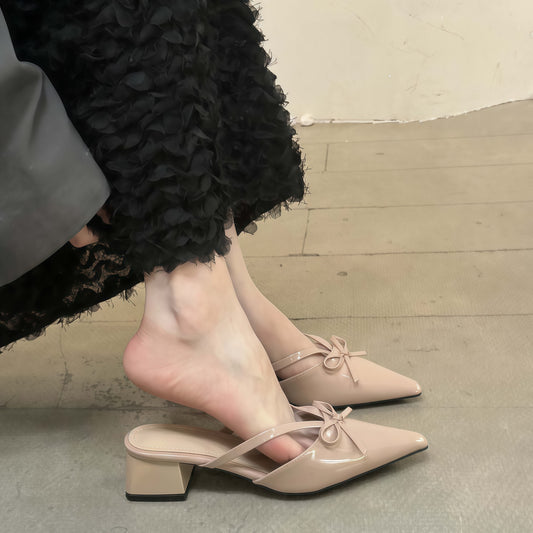 Chaussures : talons hauts couleur chair